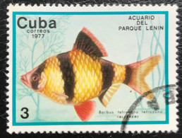 Cuba - C11/41 - (°)used - 1977 - Michel 2203 - Aquarium Leninpark - Gebraucht