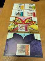 Hong Kong Stamp 2022 Fashions Dress  Sheet + Set + 2s/s  MNH Intangible Cultural Heritage - Briefe U. Dokumente