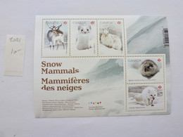 Canada  Snow Mammals - Unused Stamps