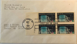 États-Unis - New York - FDC - Health Research - Lettre Pour Lanham (Maryland) - 17 Mai 1984 - 1981-1990