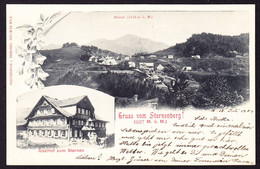 1904 Gelaufene AK Mit Stempel STERNENBERG. Mit Gasthof Zum Sternen. - Sternenberg