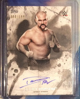 2018 TOPPS Undisputed 080/199 SCOTT DAWSON Autograph Signed Trading Card WWE Wrestling - Trading-Karten