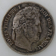 FRANCE - LOUIS PHILIPPE I - 1 Franc 1844A - TB/B+ - Gad. : 453 - 1 Franc