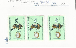 56554 ) Antarctic Australia  1984 Postmark Cancel - Used Stamps