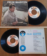 RARE French EP 45t RPM BIEM (7") FELIX MARTEN (Mouloudji, 1965) - Collectors