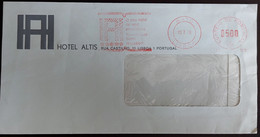 Portugal - COVER - Hotel Altis - Lisboa - 1978 - Streamer / Franquia Mecânica - Lettres & Documents