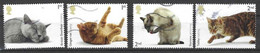 GROSSBRITANNIEN GRANDE BRETAGNE GB 2022 CATS SET1 4V USED SG 4676-9 MI 4983-6 YT 5382-5 SN 4239-42 - Used Stamps