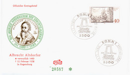 Germany Deutschland 1980 FDC Albrecht Altdorfer, German Painter, Canceled In Bonn - 1971-1980