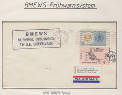 USA  BMEWS Early Warning System Cover Ca Air Force MAY 12 1961  (EW155) - Vols Polaires