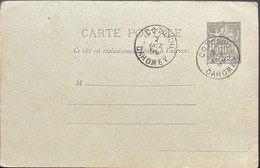 BENIN: Entier Postal Type Groupe 10c Oblitéré à Cotonou ( Dahomey) - Brieven En Documenten