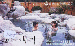 Télécarte Japon * FEMME EROTIQUE (7255) BATH * PHONECARD JAPAN * TELEFONKARTE *  BATHCLOTHES LINGERIE - Fashion