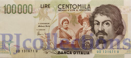 ITALIA - ITALY 100000 LIRE 1994 PICK 117b UNC - 100000 Lire