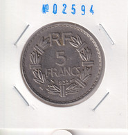 France 5 Francs 1933 Km#888 - 5 Francs