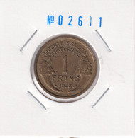 France 1 Franc 1933 Km#885 - 1 Franc