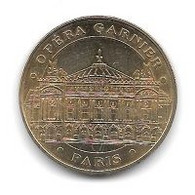 Médaille Touristique  Monnaie  De  Paris  2006, Ville, OPERA  GARNIER, PARIS  ( 75009 ) - 2006