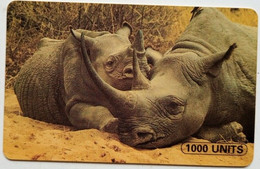 Tanzania TSHS 1000 "  Rhinoceros " - Tanzanie