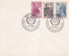 Belgie  FDC 1125-1127 - 1951-1960