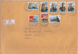 Griekenland 1983, Registered Letter From Rodos To Netherland - Cartas & Documentos