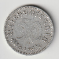 DEUTSCHES REICH 1935 A: 50 Reichspfennig, KM 87 - 50 Reichspfennig