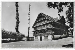 WALCHWIL: Gasthaus Sternen Mit Esso TANKSTELLE ~1950 - Walchwil