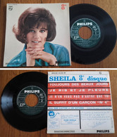 RARE French EP 45t RPM BIEM (7") SHEILA W/ Les GUITARES (1965) - Collectors
