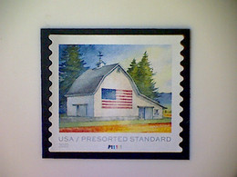 United States, Scott #5686, Used(o), 2022, Flags On Barns, Presort (10¢), Multicolored - Used Stamps
