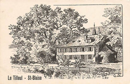 Litho - Le Tilleul St-Blaise Saint-Blaise - Saint-Blaise