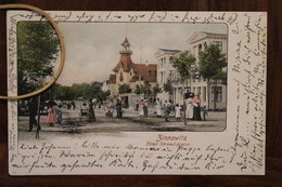 Ak CPA 1902 Gruss Aus Ostseebad Zinnowitz Neue Strandstraße Litho Bitburg - Zinnowitz