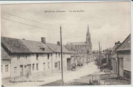 Beauval (80 - Somme) La Rue Du Bac - Beauval