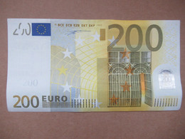 200 Euro-Schein X ( R005) AUnc. Duisenberg - 200 Euro