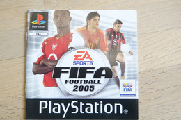 SONY PLAYSTATION ONE PS1 : MANUAL : FIFA 2005 - PAL - Littérature & Notices