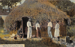 SAINTE-LUCIE - Native Hut - West Indies - St. Lucia