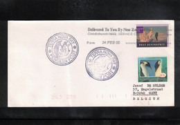 Ross Dependency 1988 Terra Nova Bay - Penguin Post Interesting Cover - Lettres & Documents