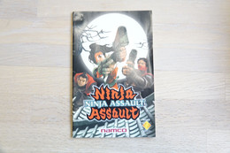 SONY PLAYSTATION TWO 2 PS2 : MANUAL : NINJA ASSAULT - Literature & Instructions