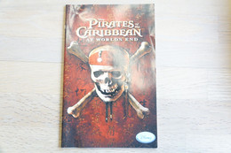 SONY PLAYSTATION TWO 2 PS2 : MANUAL : PIRATES OF THE CARIBBEAN AT WORLD'S END - Literature & Instructions