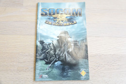 SONY PLAYSTATION TWO 2 PS2 : MANUAL : SOCOM US NAVY SEALS - Littérature & Notices