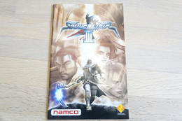 SONY PLAYSTATION TWO 2 PS2 : MANUAL : SOULCALIBUR III 3 - Littérature & Notices