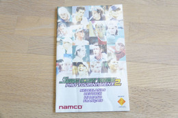 SONY PLAYSTATION TWO 2 PS2 : MANUAL : SMASH COURT TENNIS PRO TOURNAMENT 2 - Literatur Und Anleitungen