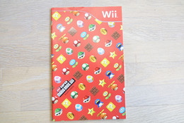 NINTENDO WII  : MANUAL : Super Mario Bros - Game - Manual - Letteratura E Istruzioni