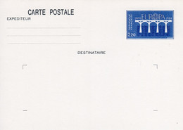 Carte Entier Postal EUROPA 1984 - Cartes Postales Types Et TSC (avant 1995)