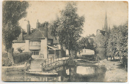 Pulls Ferry, Norwich, 1908 Postcard - Norwich