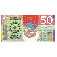 Billet, Australie, Billet Touristique, 2012, 50 Dollars ,Colorful Plastic - Finti & Campioni