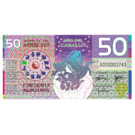 Billet, Australie, Billet Touristique, 2014, 50 Dollars ,Colorful Plastic - Fictifs & Specimens