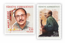 AC - TURKEY STAMP -  NESAT ERTAS FOLK POET MNH 25 SEPTEMBER 2022 - Ungebraucht