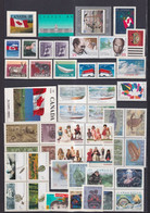 CANADA - 1990 ANNEE COMPLETE ** MNH ! - YVERT N° 1123/1167 - COTE = 80 EUR. - - Complete Years
