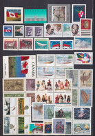 CANADA - 1990 ANNEE COMPLETE ** MNH ! - YVERT N° 1123/1167 - COTE = 80 EUR. - - Vollständige Jahrgänge