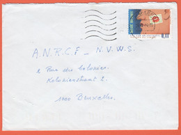 BELGIO - BELGIE - BELGIQUE - 2004 - 0,41€ Journée Du Timbre - Viaggiata Da Charleroi Per Bruxelles - Cartas & Documentos