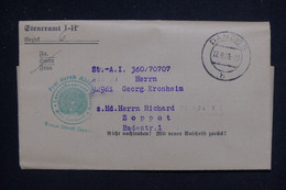 ALLEMAGNE -  Document De Danzig En 1938 Pour Zoppot - L 131788 - Lettres & Documents