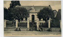 37 - NEUILLE PONT PIERRE - Ecole Communale De Garçons. - Neuillé-Pont-Pierre