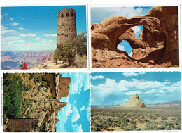 Lot 4 Cpm -  Utah > Monument Valley - Colorado INDIAN RUINS HOVENWEEP Watchtower Double Arch - Monument Valley